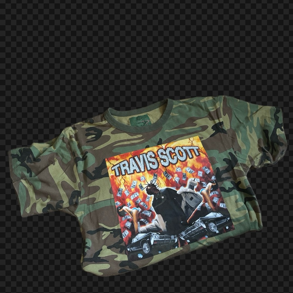 Travis Scott camo tee 🪽